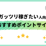 【2025年3月】ガッツリ稼ぎたい人におすすめの最強ポイントサイト9選：貯めやすさを徹底比較